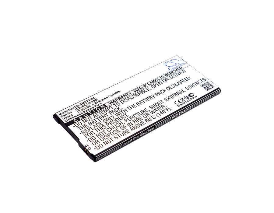 Battery For Samsung Galaxy A7 2016 Duos, Sm-a710, Sm-a710m/ds 3.85v, 2400mah - 4.07wh Mobile, SmartPhone Cameron Sino Technology Limited   