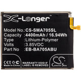 Battery For Samsung, Galaxy A70, Galaxy A70 2019 3.85v, 4400mah - 16.94wh Mobile, SmartPhone Cameron Sino Technology Limited   