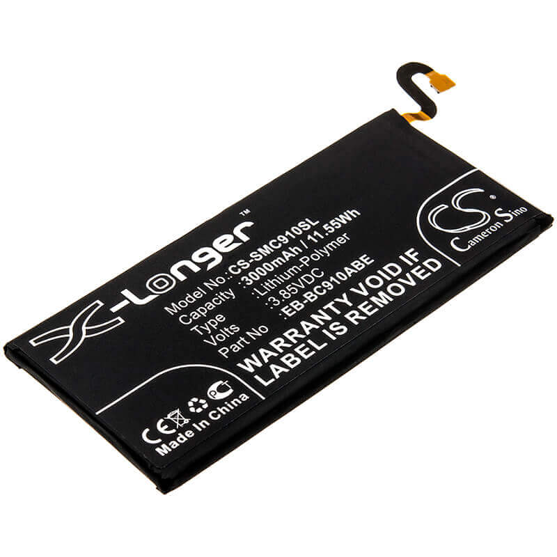 Battery For Samsung, Galaxy C10 Pro, Galaxy C910, Sm-c9100 3.85v, 3000mah - 11.55wh Mobile, SmartPhone Cameron Sino Technology Limited   