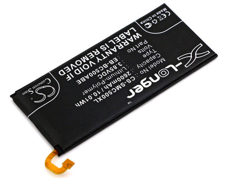 Battery For Samsung, Galaxy C5, Galaxy C5 Duos Td-lte, Sm-c5000 3.85v, 2600mah - 10.01wh Mobile, SmartPhone Cameron Sino Technology Limited   