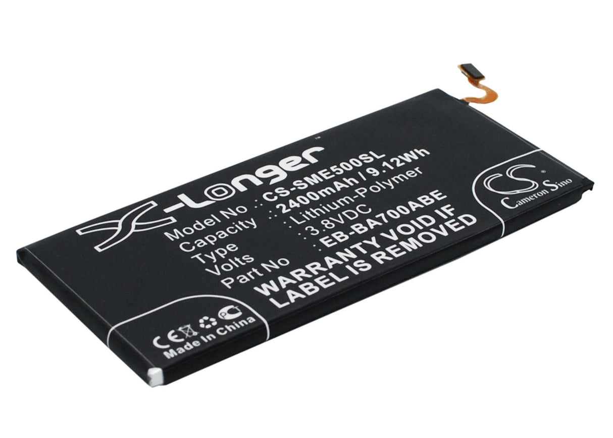 Battery For Samsung Galaxy E5, Sm-e500f, Sm-e500d 3.8v, 2400mah - 9.12wh Mobile, SmartPhone Cameron Sino Technology Limited   