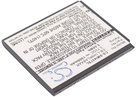 Battery For Samsung Galaxy Express, Sgh-i437, Gt-i8730 3.7v, 1500mah - 5.55wh Mobile, SmartPhone Cameron Sino Technology Limited   