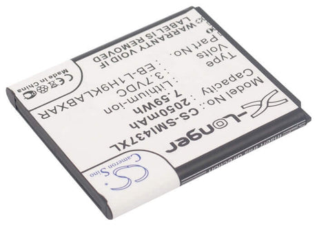 Battery For Samsung Galaxy Express, Sgh-i437, Gt-i8730 3.7v, 2050mah - 7.59wh Mobile, SmartPhone Cameron Sino Technology Limited   