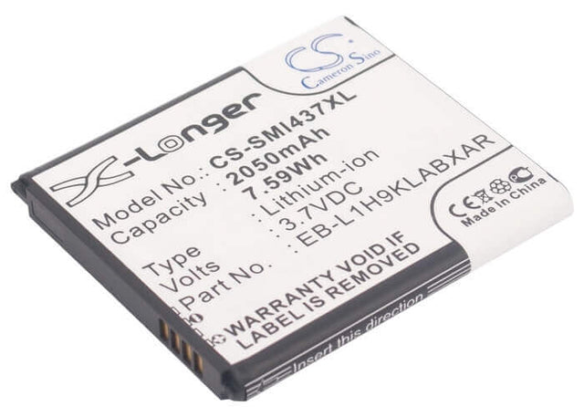 Battery For Samsung Galaxy Express, Sgh-i437, Gt-i8730 3.7v, 2050mah - 7.59wh Mobile, SmartPhone Cameron Sino Technology Limited   