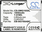 Battery For Samsung, Galaxy Folder 2, Galaxy Folder 2 Dual Sim 3.85v, 1950mah - 7.51wh Batteries for Electronics Cameron Sino Technology Limited (Suspended)   