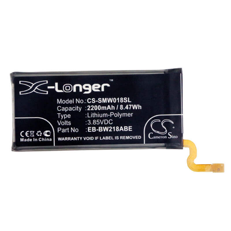 Battery For Samsung, Galaxy Golden 5, Sm-w2018, Sm-w2018 World Flagship 3.85v, 2200mah - 8.47wh Mobile, SmartPhone Cameron Sino Technology Limited   