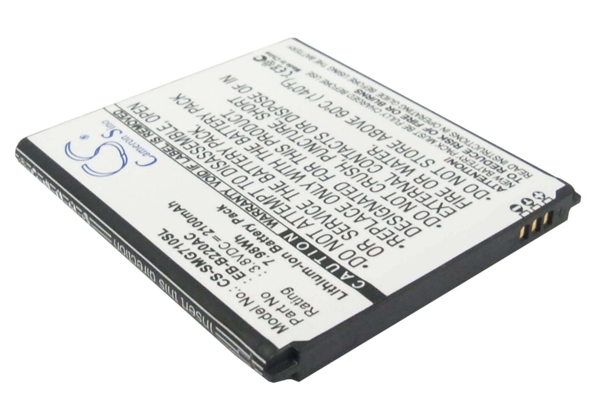 Battery For Samsung Galaxy Grand 2, Galaxy Grand 2 Duos, Sm-g7102 3.8v, 2100mah - 7.98wh Mobile, SmartPhone Cameron Sino Technology Limited   