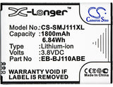 Battery For Samsung, Galaxy J1 Ace, Galaxy J1 Ace 3g Duos 3.8v, 1800mah - 6.84wh Mobile, SmartPhone Cameron Sino Technology Limited   