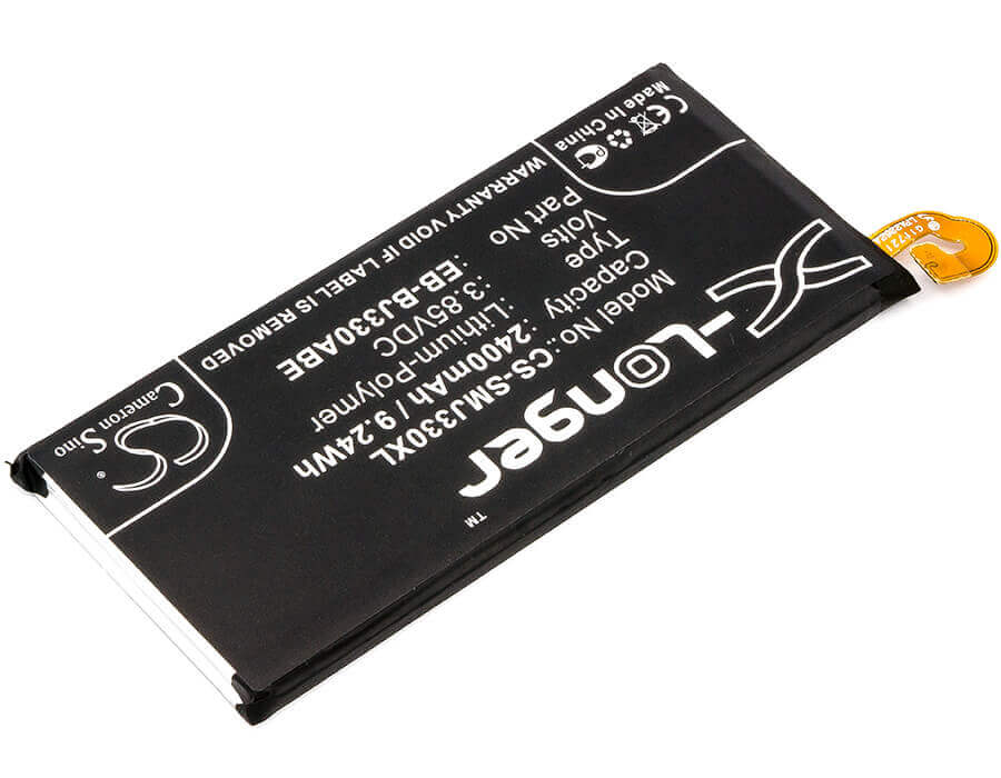 Battery For Samsung, Galaxy J3 2017, Galaxy J3 2017 Td-lte, Sm-j3300 3.85v, 2400mah - 9.24wh Mobile, SmartPhone Cameron Sino Technology Limited   