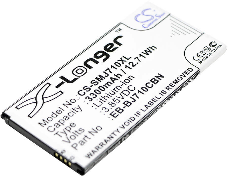 Battery For Samsung, Galaxy J7 2016, Galaxy J7 6 Duos Td-lte 3.85v, 3300mah - 12.71wh Mobile, SmartPhone Cameron Sino Technology Limited   