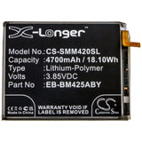 Battery For Samsung, Galaxy M42 3.85v, 4700mah - 18.10wh Mobile, SmartPhone Cameron Sino Technology Limited   