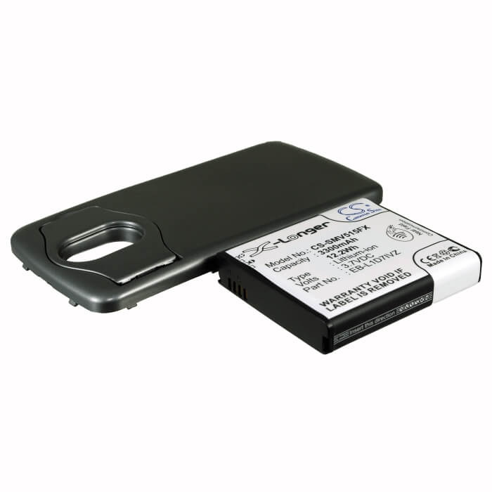 Battery For Samsung Galaxy Nexus I515, Nexus 4g Lte, Back Cover, With Nfc 3.7v, 3300mah - 12.21wh Mobile, SmartPhone Cameron Sino Technology Limited   