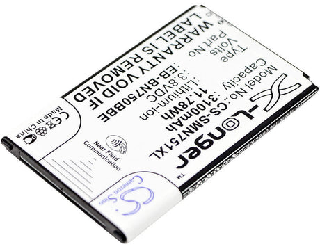 Battery For Samsung, Galaxy Note 3 Mini, Galaxy Note 3 Neo 3.8v, 3100mah - 11.78wh Mobile, SmartPhone Cameron Sino Technology Limited   