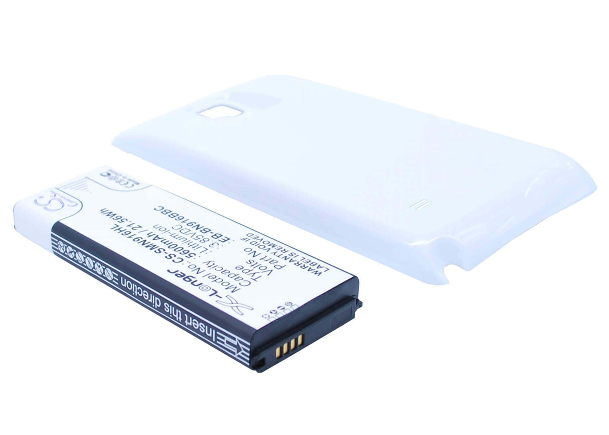 Battery For Samsung Galaxy Note 4, Sm-n910f, Sm-n9109w With White Back Cover 3.85v, 5600mah - 21.56wh Mobile, SmartPhone Cameron Sino Technology Limited   