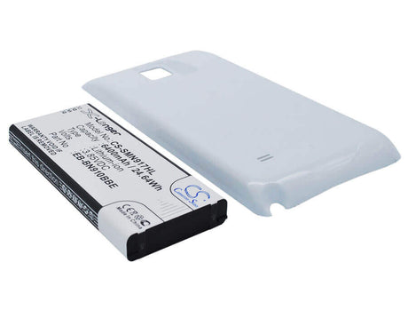 Battery For Samsung Galaxy Note 4, Sm-n910w8, Sm-n910r4 With White Back Cover 3.85v, 6400mah - 24.64wh Mobile, SmartPhone Cameron Sino Technology Limited   