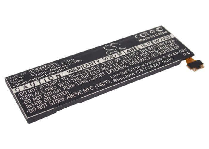 Battery For Samsung Galaxy Player 5.0, Yp-g70c/naw, Yp-g70cwy/xaa 3.7v, 2500mah - 9.25wh Media Player Cameron Sino Technology Limited   