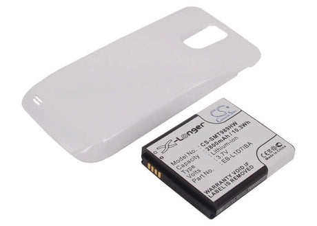 Battery For Samsung Galaxy S Hercules, Sgh-t989, Galaxy S Ii X, White Cover 3.7v, 2800mah - 10.36wh Mobile, SmartPhone Cameron Sino Technology Limited   