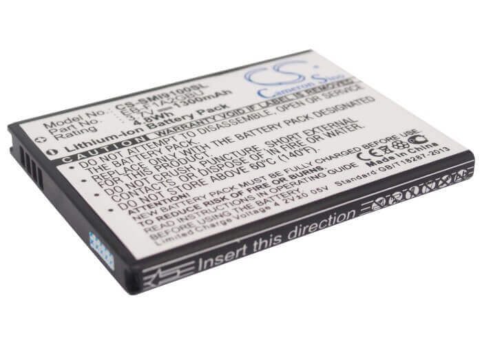 Battery For Samsung Galaxy S Ii, Galaxy S2, Gt-i9100 3.7v, 1300mah - 4.81wh Mobile, SmartPhone Cameron Sino Technology Limited   