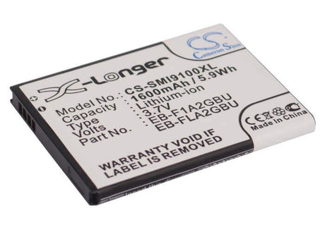 Battery For Samsung Galaxy S Ii, Galaxy S2, Gt-i9100 3.7v, 1600mah - 5.92wh Mobile, SmartPhone Cameron Sino Technology Limited   