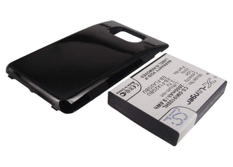 Battery For Samsung Galaxy S Ii, Galaxy S2, Gt-i9100, Black Back Cover 3.7v, 2600mah - 9.62wh Mobile, SmartPhone Cameron Sino Technology Limited   