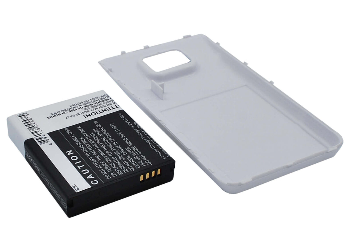 Battery For Samsung Galaxy S Ii, Galaxy S2, Gt-i9100, White Back Cover 3.7v, 2600mah - 9.62wh Mobile, SmartPhone Cameron Sino Technology Limited   