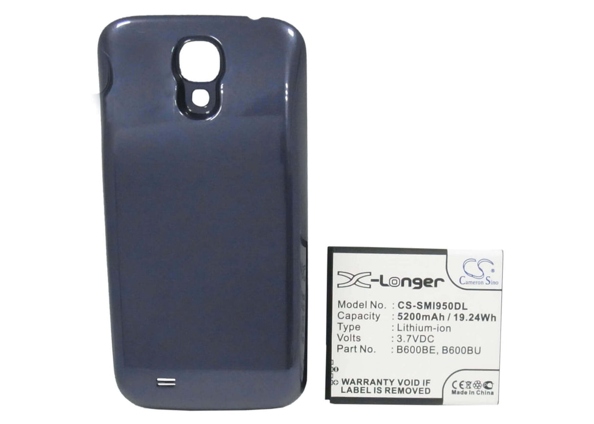 Battery For Samsung Galaxy S4, Galaxy S4 Lte, Gt-i9500 Blue Cover 3.7v, 5200mah - 19.24wh Mobile, SmartPhone Cameron Sino Technology Limited   