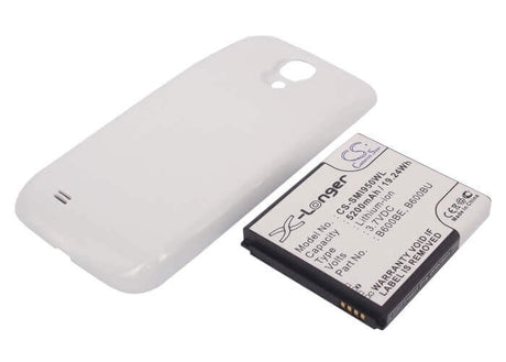 Battery For Samsung Galaxy S4, Galaxy S4 Lte, Gt-i9500, White Cover 3.7v, 5200mah - 19.24wh Mobile, SmartPhone Cameron Sino Technology Limited   