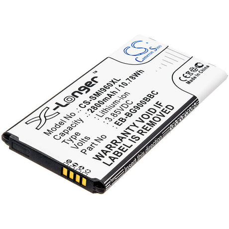 Battery For Samsung Galaxy S5, Gt-i9600, Gt-i9602 3.85v, 2800mah - 10.78wh Mobile, SmartPhone Cameron Sino Technology Limited   