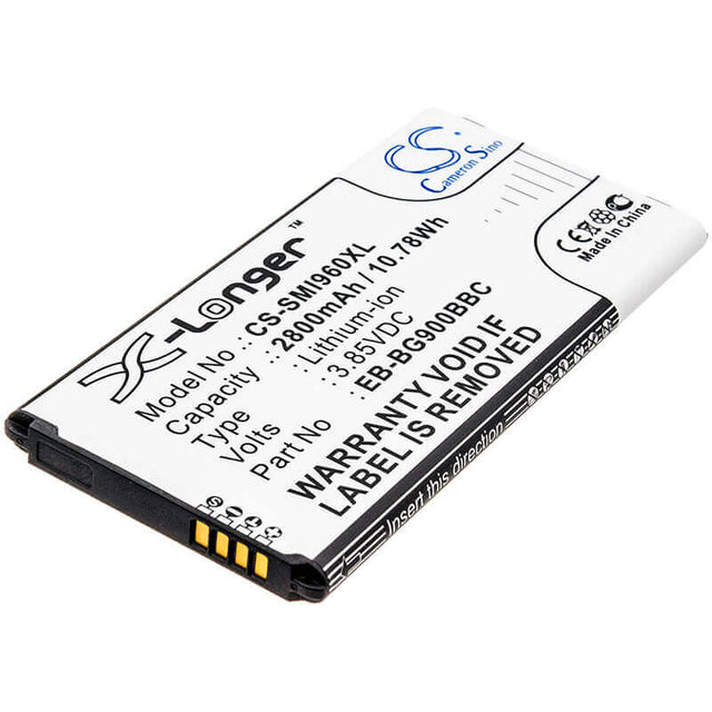 Battery For Samsung Galaxy S5, Gt-i9600, Gt-i9602 3.85v, 2800mah - 10.78wh Mobile, SmartPhone Cameron Sino Technology Limited   