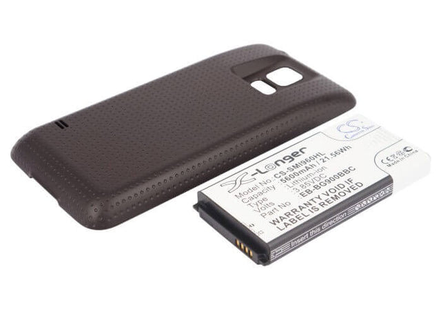 Battery For Samsung Galaxy S5, Gt-i9600, Gt-i9602, Brown Cover 3.85v, 5600mah - 21.56wh Mobile, SmartPhone Cameron Sino Technology Limited   