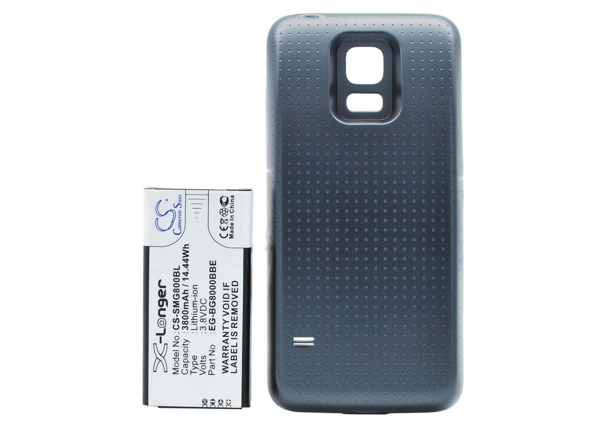 Battery For Samsung Galaxy S5 Mini, Sm-g800a, Sm-g800f, Black Cover 3.8v, 3800mah - 14.44wh Batteries for Electronics Cameron Sino Technology Limited (Suspended)   