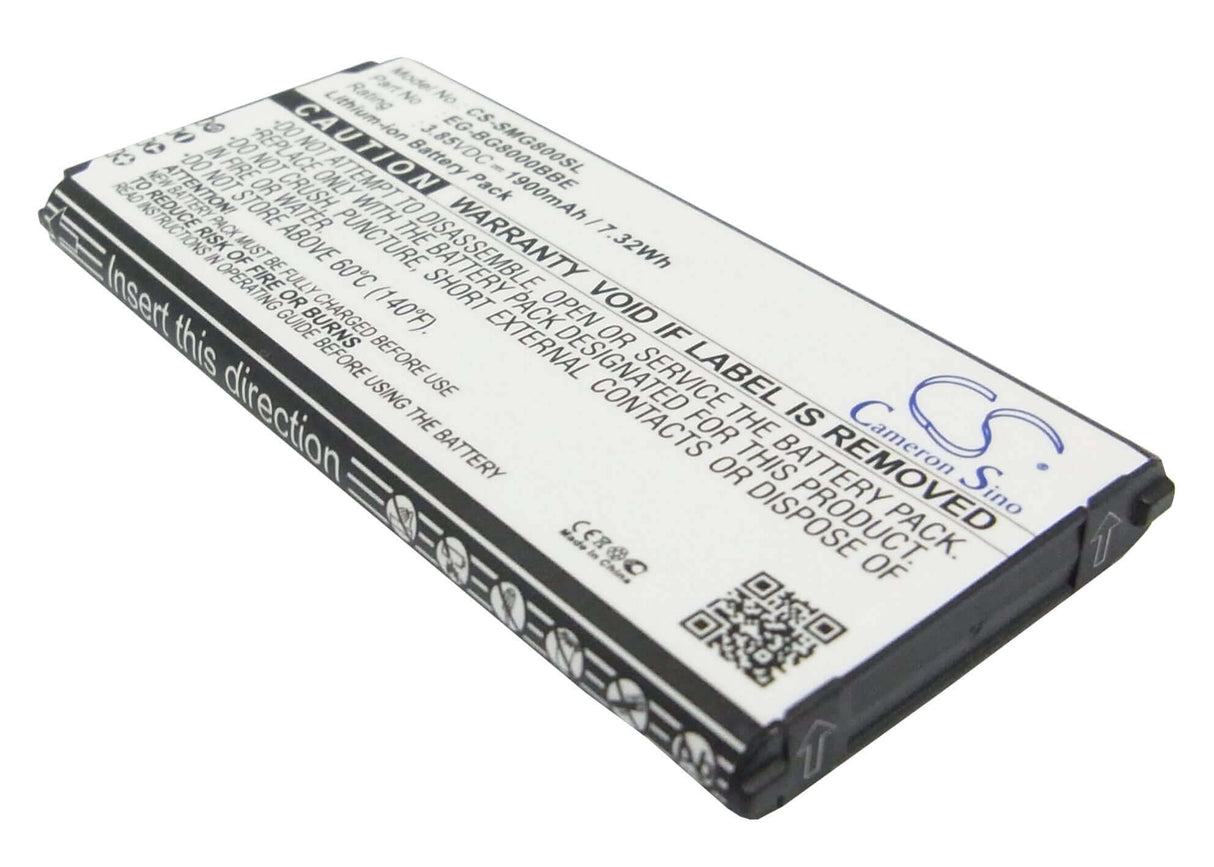 Battery For Samsung Galaxy S5 Mini, Sm-g800f, Sm-g800y 3.85v, 1900mah - 7.32wh Mobile, SmartPhone Cameron Sino Technology Limited   