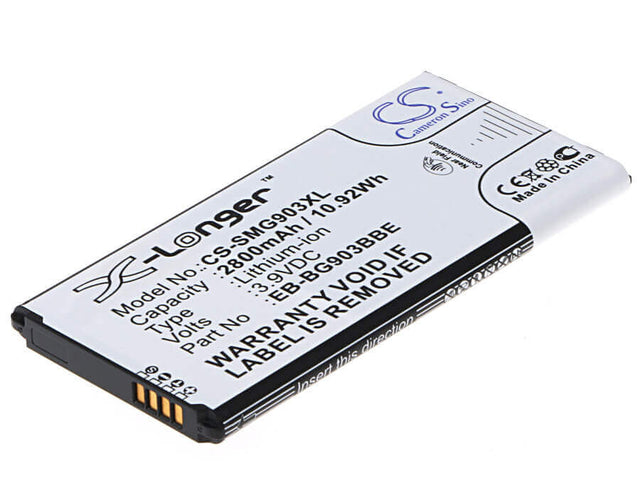 Battery For Samsung Galaxy S5 Neo, Sm-g903fd, Replaces Eb-bg903bbu 3.9v, 2800mah - 10.92wh Mobile, SmartPhone Cameron Sino Technology Limited   