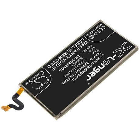 Battery For Samsung, Galaxy S8 Active, Galaxy S8 Active Td-lte, Sm-g892a 3.85v, 3900mah - 15.02wh Mobile, SmartPhone Cameron Sino Technology Limited   