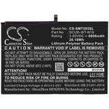 Battery For Samsung, Galaxy Tab A7 10.4 2020, Sm-t500, Sm-t505 3.85v, 6800mah - 26.18wh Tablet Cameron Sino Technology Limited   