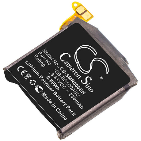 Battery For Samsung, Galaxy Watch Active, Sm-r500, Sm-r500n 3.85v, 230mah - 0.89wh Batteries for Electronics Cameron Sino Technology Limited   