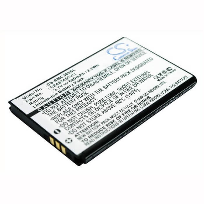 Battery For Samsung Gt-c3630, Gt-c3630c, Gt-s5350 3.7v, 600mah - 2.22wh Mobile, SmartPhone Cameron Sino Technology Limited (Suspended)   