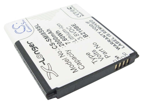 Battery For Samsung Gt-i8580, Galaxy Core Advance, Shw-m570 3.8v, 2000mah - 7.60wh Mobile, SmartPhone Cameron Sino Technology Limited   