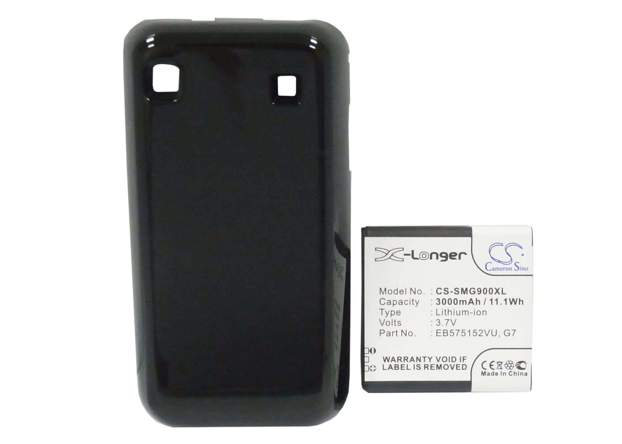 Battery For Samsung Gt-i9000, Galaxy S, Sgh-t959 3.7v, 3000mah - 11.10wh Mobile, SmartPhone Cameron Sino Technology Limited (Suspended)   