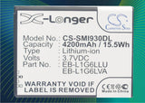 Battery For Samsung Gt-i9300, Gt-i9308, Sgh-t999v, Blue Flip Cover 3.7v, 4200mah - 15.54wh Mobile, SmartPhone Cameron Sino Technology Limited (Suspended)   