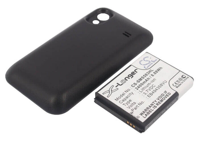 Battery For Samsung Gt-s5830, Gt-s5830i, Gt-s5830t 3.7v, 2400mah - 8.88wh Mobile, SmartPhone Cameron Sino Technology Limited (Suspended)   