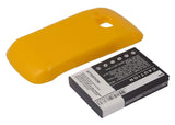 Battery For Samsung Gt-s6500, Gt-s6500d, Galaxy Mini 2, Yellow Cover 3.7v, 2400mah - 8.88wh Mobile, SmartPhone Cameron Sino Technology Limited   