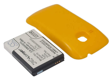 Battery For Samsung Gt-s6500, Gt-s6500d, Galaxy Mini 2, Yellow Cover 3.7v, 2400mah - 8.88wh Mobile, SmartPhone Cameron Sino Technology Limited   