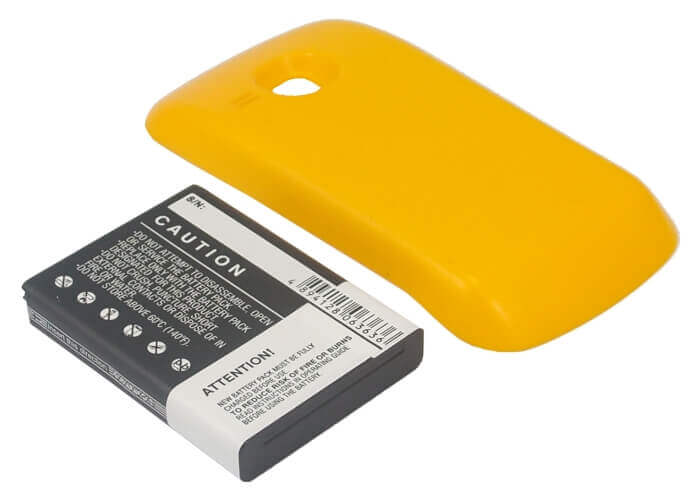 Battery For Samsung Gt-s6500, Gt-s6500d, Galaxy Mini 2, Yellow Cover 3.7v, 2400mah - 8.88wh Mobile, SmartPhone Cameron Sino Technology Limited   