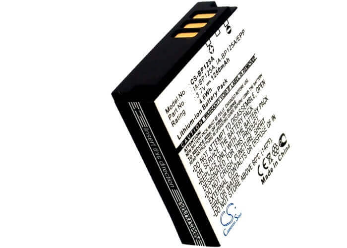 Battery For Samsung Hmx-m10, Hmx-m20, Hmx-m20bp, Hmx-m20sn, 3.7v, 1250mah - 4.63wh Camera Cameron Sino Technology Limited   