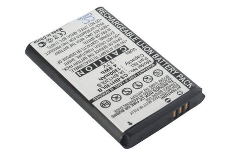 Battery For Samsung Hmx-u20, Hmx-w200, Hmx-w350, Smx-c10, 3.7v, 1300mah - 4.81wh Camera Cameron Sino Technology Limited   