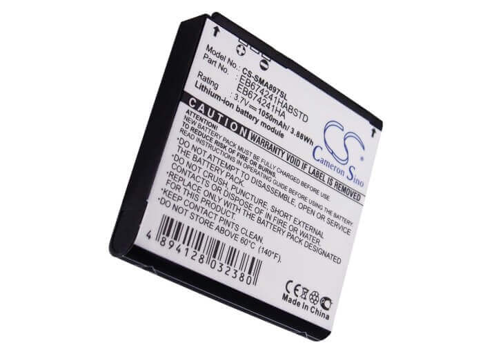 Battery For Samsung Mythic Sgh-a897, R860, Mythic A897 3.7v, 1050mah - 3.89wh Mobile, SmartPhone Cameron Sino Technology Limited   