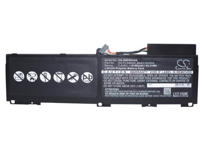 Battery For Samsung Np900x3a, 900x3a-a01, 900x3a-01it 7.4v, - 38.48wh Notebook, Laptop Cameron Sino Technology Limited   