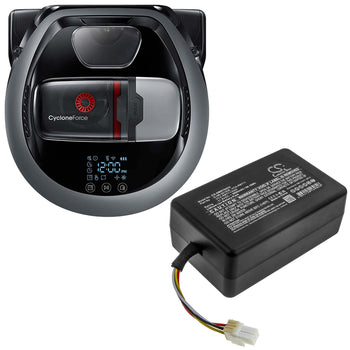 Vacuum battery for Samsung, Powerbot R7040, R1am7010uw / Aa, Vr1am7010u5 / Aa 21.6v, 2600mah - 56.16wh