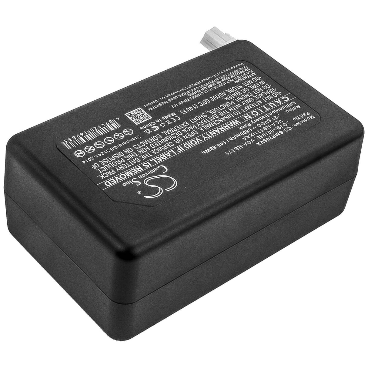 Battery For Samsung, Powerbot R7040, R1am7010uw / Aa, Vr1am7010u5 / Aa 21.6v, 6800mah - 146.88wh Vacuum Cameron Sino Technology Limited (Dangerous Goods)   